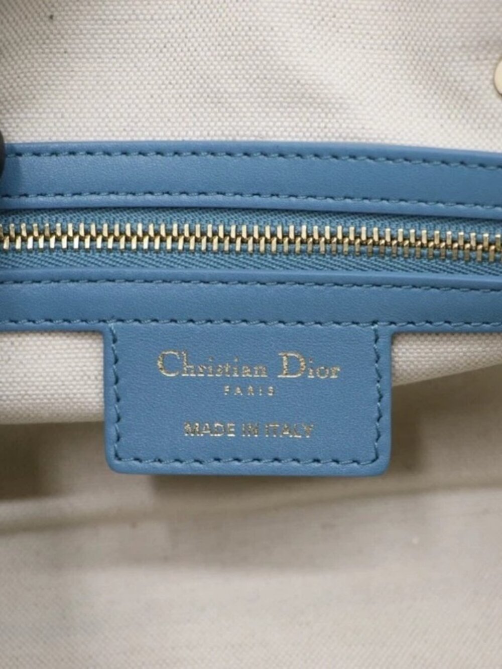 Christian Dior Calfskin Small Dior Vibe Bowling Bag - Turquoise - Picture 12 of 14